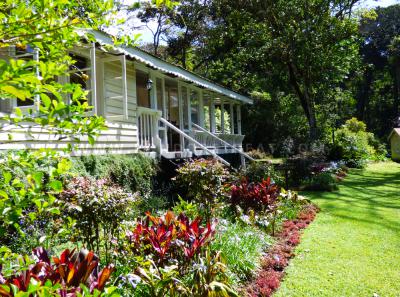 Main House Verandah And Garden